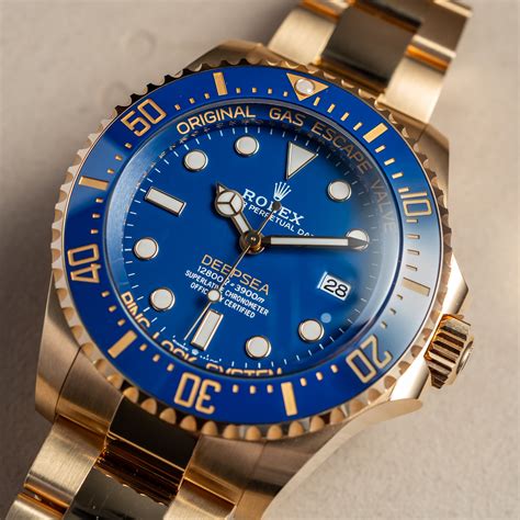 rolex deepsea gold